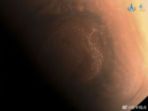 酷！天问一号拍了三张火星高清照